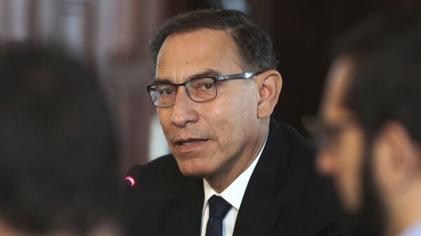 Martín Vizcarra, expresidente de Perú - Sputnik Mundo