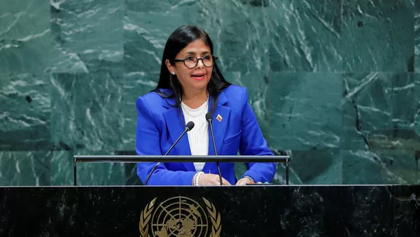 Delcy Rodríguez, vicepresidenta de Venezuela - Sputnik Mundo