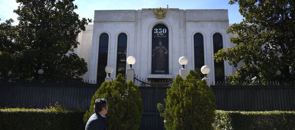 La embajada de Rusia en Madrid La embajada de Rusia en Madrid - Sputnik Mundo