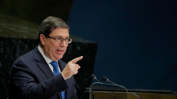 Bruno Rodríguez Parrilla, ministro de Exteriores de Cuba - Sputnik Mundo