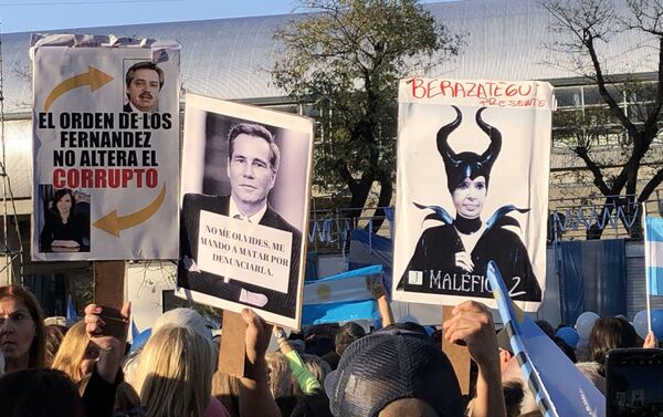 Marcha del 'Sí, se puede' en Buenos Aires - Sputnik Mundo