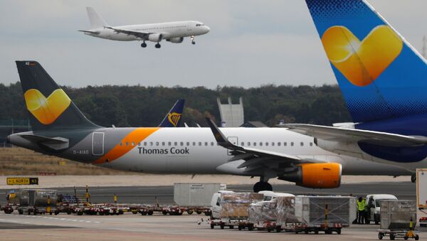 Aviones del turoperador Thomas Cook - Sputnik Mundo