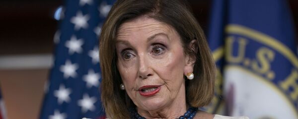Nancy Pelosi, la presidenta de la Cámara Baja. - Sputnik Mundo