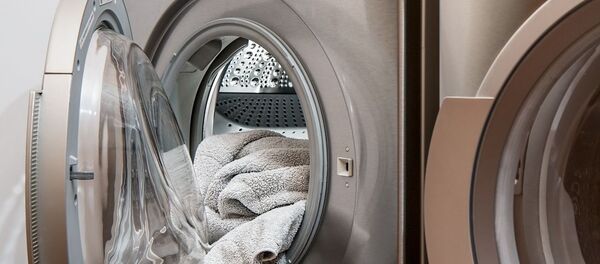 Una lavadora (referencial) Una lavadora (referencial) - Sputnik Mundo