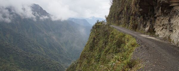 Carretera boliviana (imagen referencial) - Sputnik Mundo