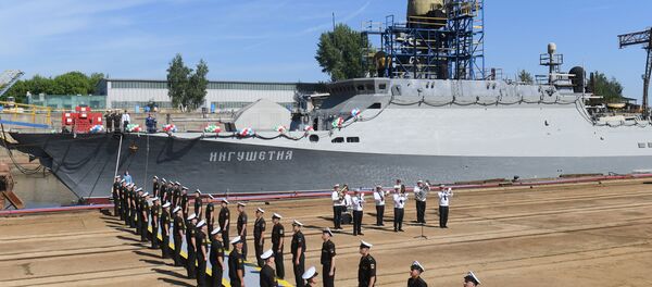 La corbeta lanzamisiles Ingushetia - Sputnik Mundo