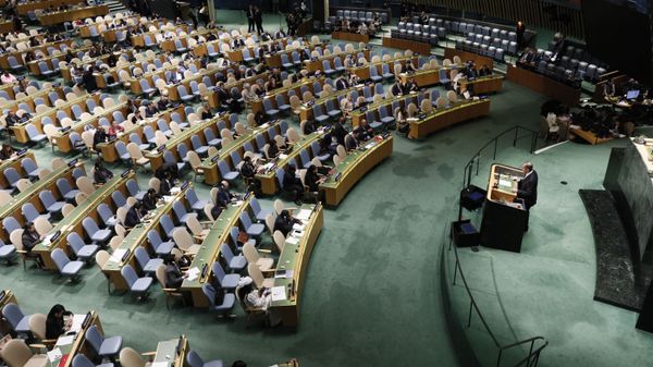 74º período de sesiones de la Asamblea General de las Naciones Unidas en Nueva York 74º período de sesiones de la Asamblea General de las Naciones Unidas en Nueva York - Sputnik Mundo