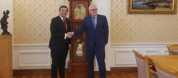 Reunión con el Canciller (e) Serguei Ryabkov. Reunión con el Canciller (e) Serguei Ryabkov. - Sputnik Mundo