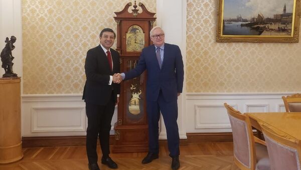 Reunión con el Canciller (e) Serguei Ryabkov. - Sputnik Mundo