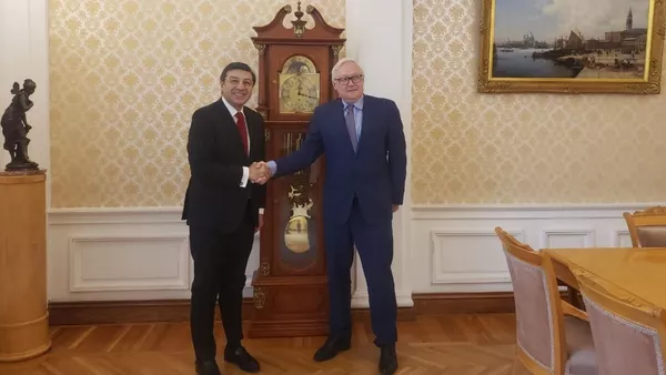 Reunión con el Canciller (e) Serguei Ryabkov. - Sputnik Mundo