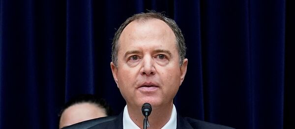 Adam Schiff, presidente del Comité de Inteligencia de la Cámara de Representantes de EEUU, durante una comparecencia  - Sputnik Mundo