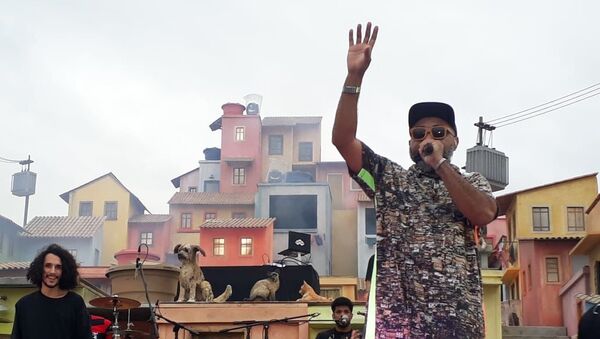 Espacio Favela, uno de los nuevos escenarios de esta edicion del festival Rock in Río - Sputnik Mundo