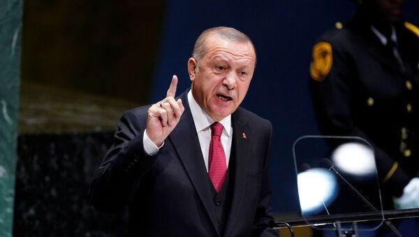 Recep Tayyip Erdogan, presidente de Turquía - Sputnik Mundo