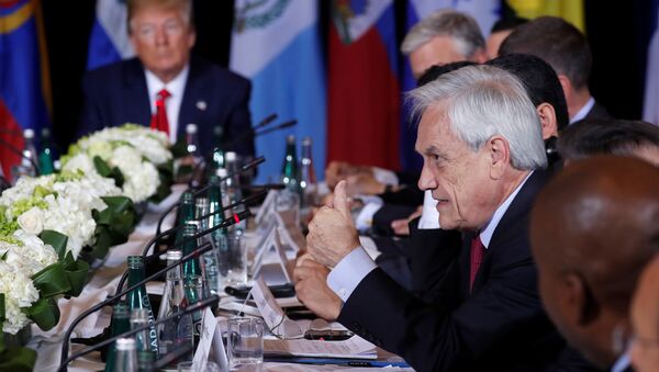 Sebastián Piñera, el presidente de Chile - Sputnik Mundo