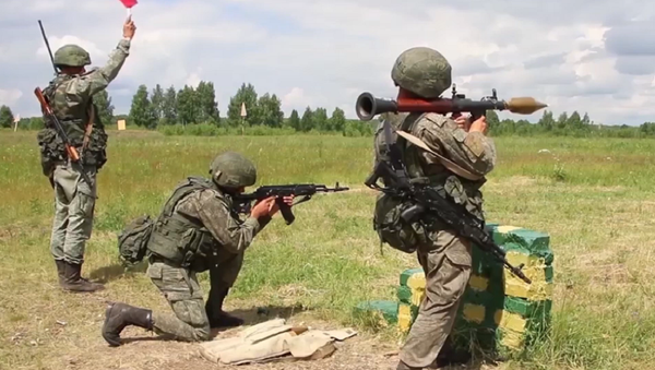 Así celebran su aniversario las Fuerzas Terrestres de Rusia - Sputnik Mundo