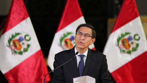 Martín Vizcarra, el presidente de Perú - Sputnik Mundo