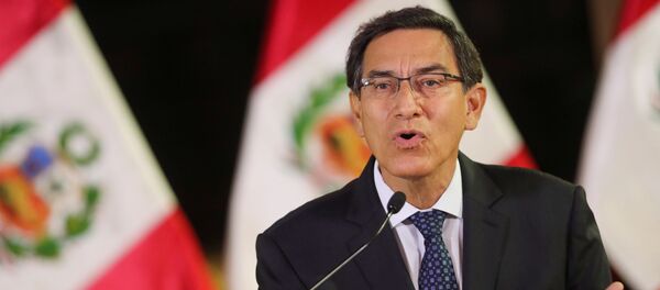Martín Vizcarra, presidente de Perú - Sputnik Mundo