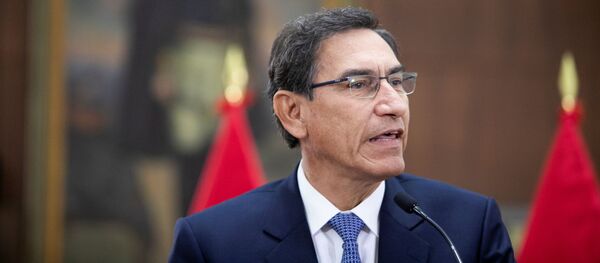 Martín Vizcarra, presidente de Perú - Sputnik Mundo