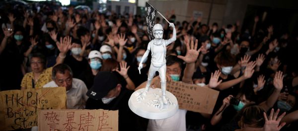 Protestas en Hong Kong Protestas en Hong Kong - Sputnik Mundo