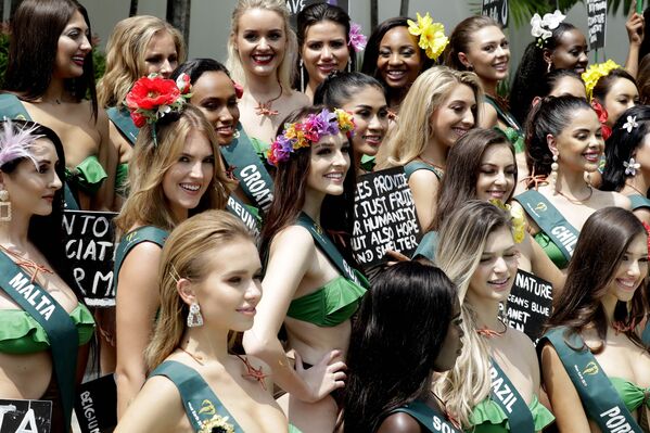 Miss Tierra 2019: la belleza se pone de parte de la naturaleza  - Sputnik Mundo