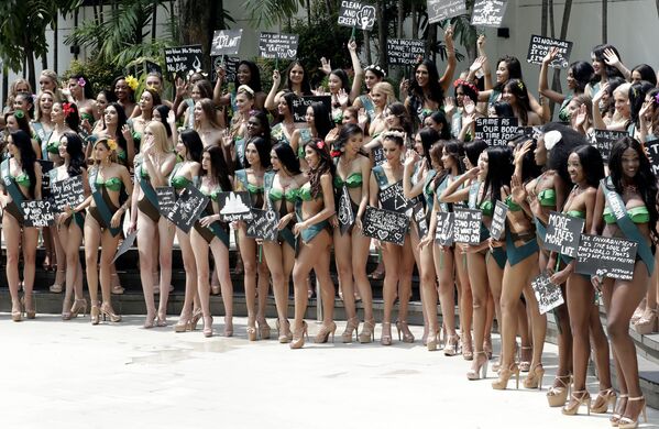 Miss Tierra 2019: la belleza se pone de parte de la naturaleza  - Sputnik Mundo