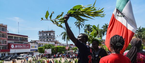 Migrantes africanos en Tapachula, México Migrantes africanos en Tapachula, México - Sputnik Mundo
