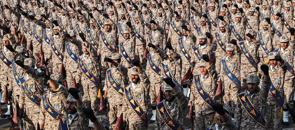 Desfile militar de la Guardia Revolucionaria de Irán - Sputnik Mundo