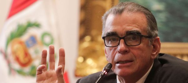 Pedro Olaechea, presidente del Congreso peruano Pedro Olaechea, presidente del Congreso peruano - Sputnik Mundo