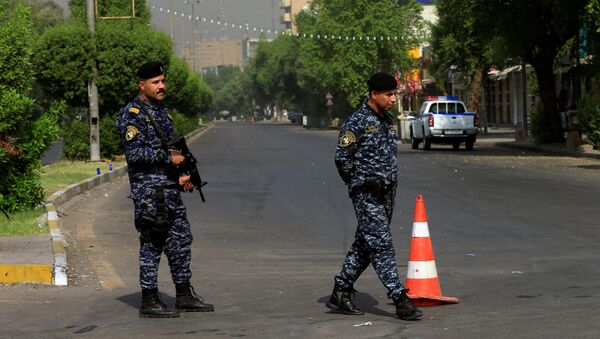 Los soldados de la Fuerza de Seguridad de Irak en Bagdad - Sputnik Mundo