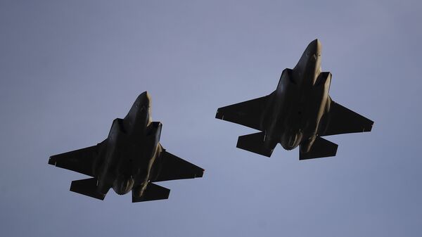 Los cazas F-35A de la Fuerza Aérea de EEUU - Sputnik Mundo