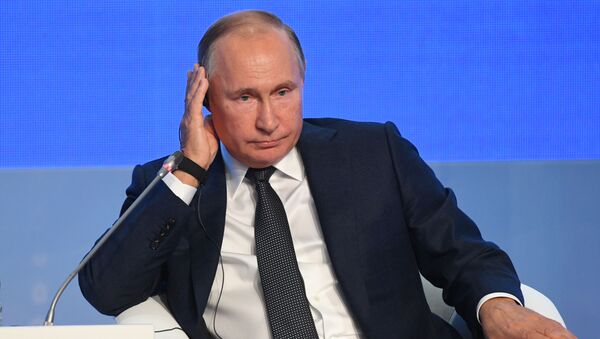 Vladímir Putin, presidente de Rusia Vladímir Putin, presidente de Rusia - Sputnik Mundo