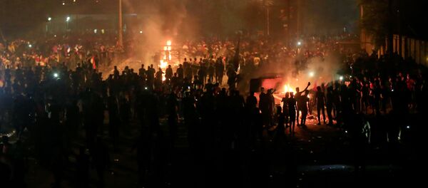 Protestas en Irak Protestas en Irak - Sputnik Mundo