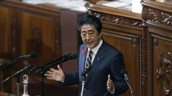 Shinzo Abe, primer ministro de Japón Shinzo Abe, primer ministro de Japón - Sputnik Mundo