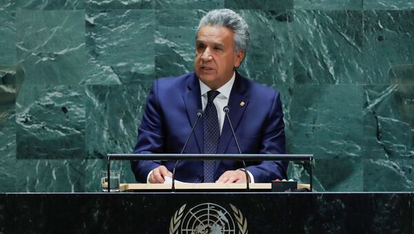 Lenín Moreno, presidente de Ecuador - Sputnik Mundo