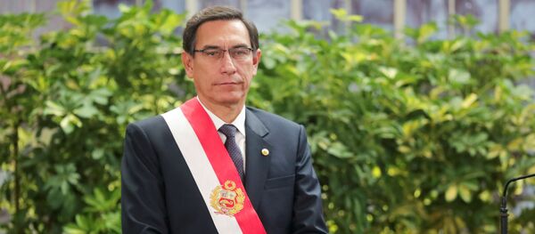 Martín Vizcarra, presidente de Perú - Sputnik Mundo