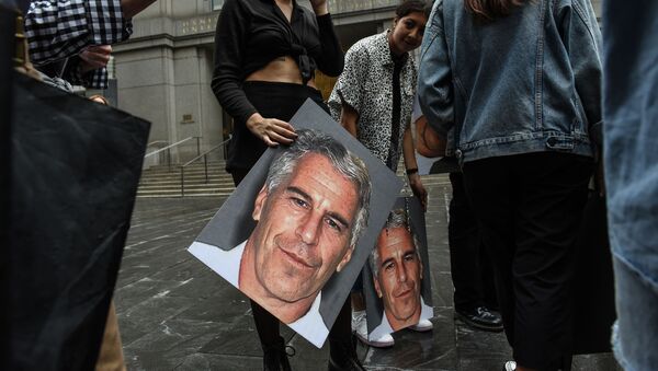 Retrato del multimillonario estadounidense Jeffrey Epstein  - Sputnik Mundo