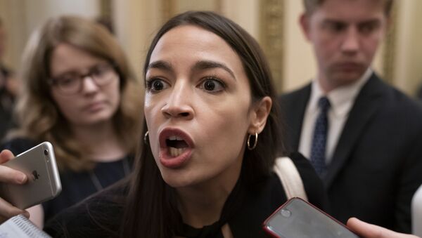 Alexandria Ocasio-Cortez, congresista demócrata de EEUU - Sputnik Mundo