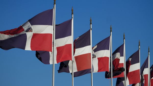 Banderas de República Dominicana Banderas de República Dominicana - Sputnik Mundo