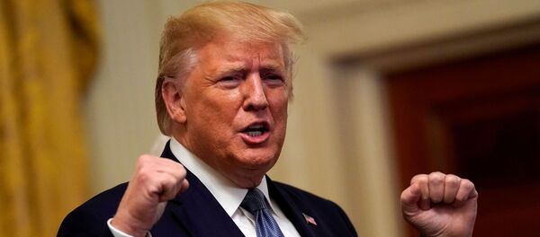 Donald Trump, presidente de EEUU - Sputnik Mundo