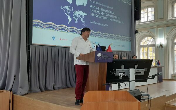 Daniel Jadue, alcalde de Recoleta, Sgo. de Chile Daniel Jadue, alcalde de Recoleta, Sgo. de Chile - Sputnik Mundo