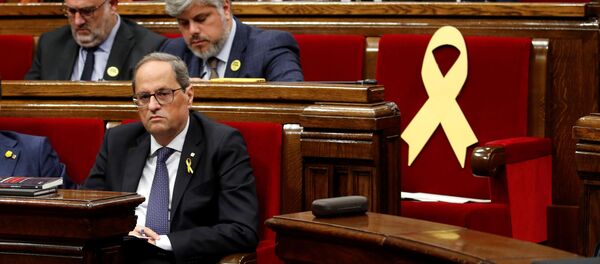 Quim Torra, el presidente del Gobierno catalán - Sputnik Mundo