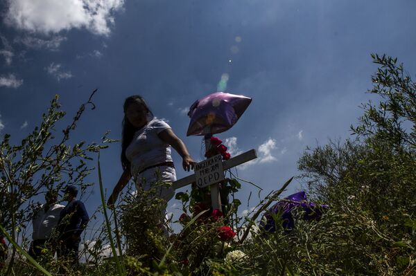 Los brutales asesinatos de mujeres y niños en la periferia de Ciudad de México (fotos y vídeo) - Sputnik Mundo