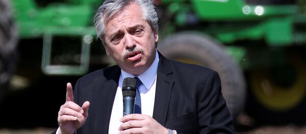 Alberto Fernández, líder opositor argentino - Sputnik Mundo