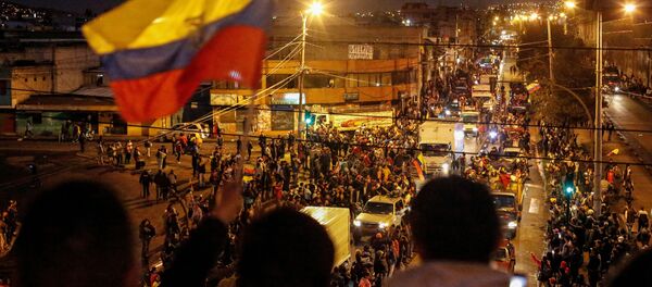 Protestas en Ecuador - Sputnik Mundo