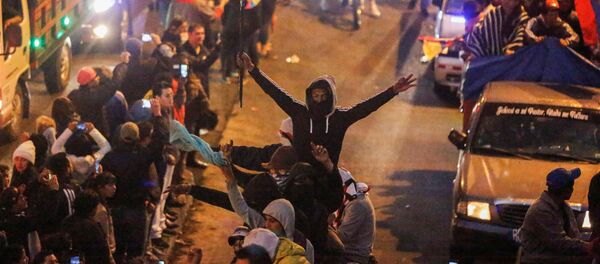 Protestas en Ecuador - Sputnik Mundo