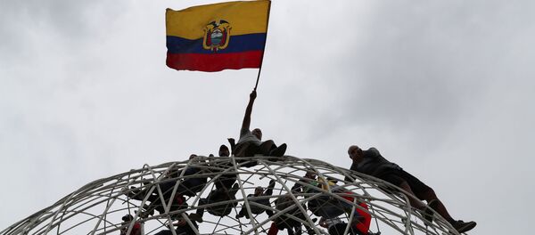 Protestas en Ecuador - Sputnik Mundo
