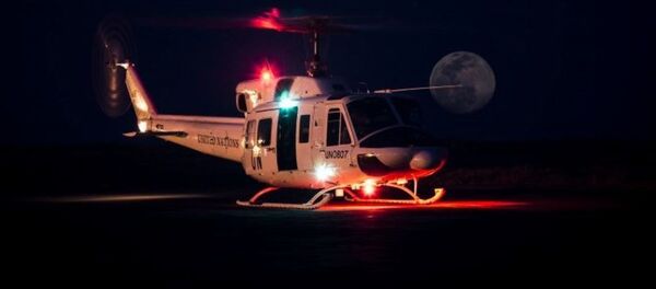 Bell 212 Twin Huey, de la Fuerza Aérea Uruguaya - Sputnik Mundo