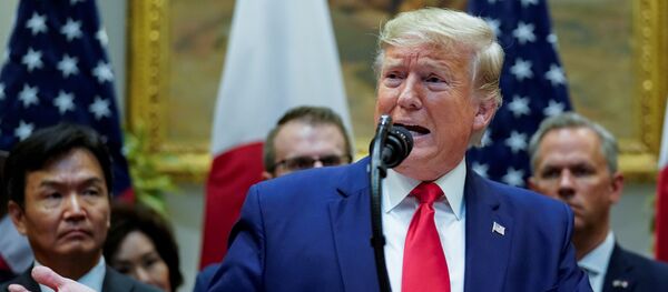 Donald Trump, presidente de EEUU - Sputnik Mundo