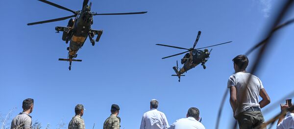Los helicópteros turcos - Sputnik Mundo
