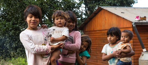 Niños atendidos por Unicef Argentina - Sputnik Mundo